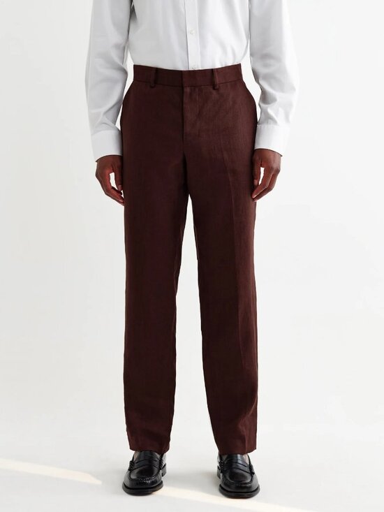 Wax London Other - WAX London - Alp Linen Trousers - Col Merlot - BNWT